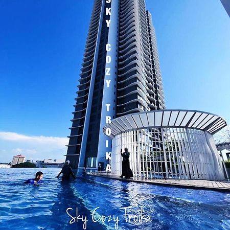 Sky Cozy Troika Residence, 1 Bedroom 4-6 Pax, 2 Bedrooms 6-8 Pax, Pool Vew, Sky & City View, Free Parking, Pool, Unlimited Wifi & Netflix Kota Bahru Luaran gambar