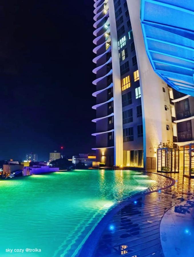 Sky Cozy Troika Residence, 1 Bedroom 4-6 Pax, 2 Bedrooms 6-8 Pax, Pool Vew, Sky & City View, Free Parking, Pool, Unlimited Wifi & Netflix Kota Bahru Luaran gambar