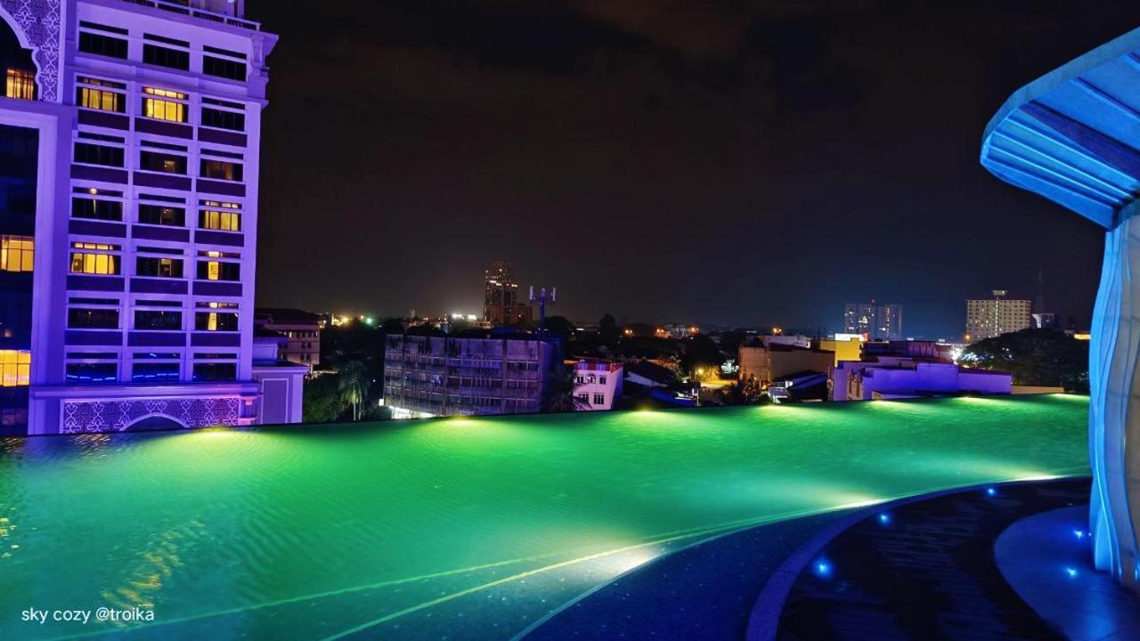 Sky Cozy Troika Residence, 1 Bedroom 4-6 Pax, 2 Bedrooms 6-8 Pax, Pool Vew, Sky & City View, Free Parking, Pool, Unlimited Wifi & Netflix Kota Bahru Luaran gambar