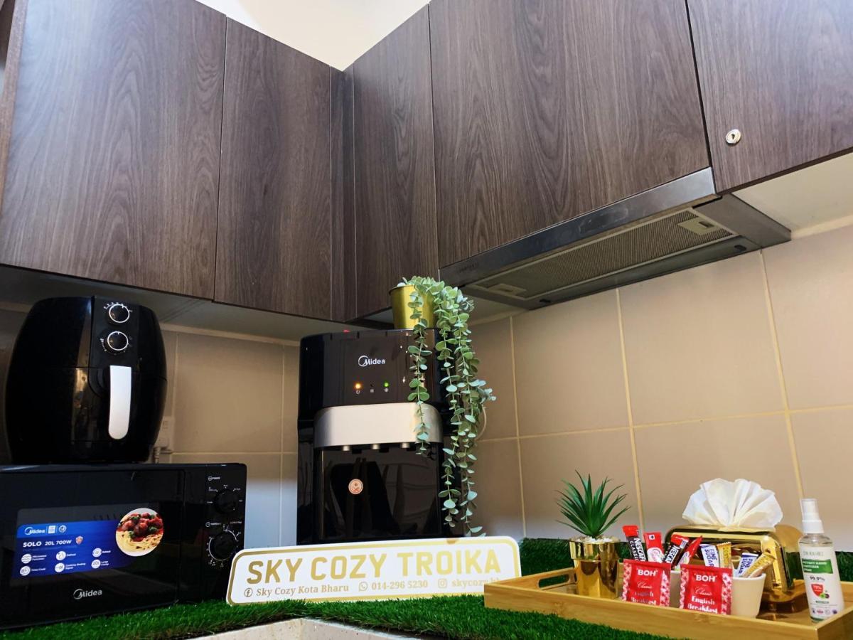 Sky Cozy Troika Residence, 1 Bedroom 4-6 Pax, 2 Bedrooms 6-8 Pax, Pool Vew, Sky & City View, Free Parking, Pool, Unlimited Wifi & Netflix Kota Bahru Luaran gambar