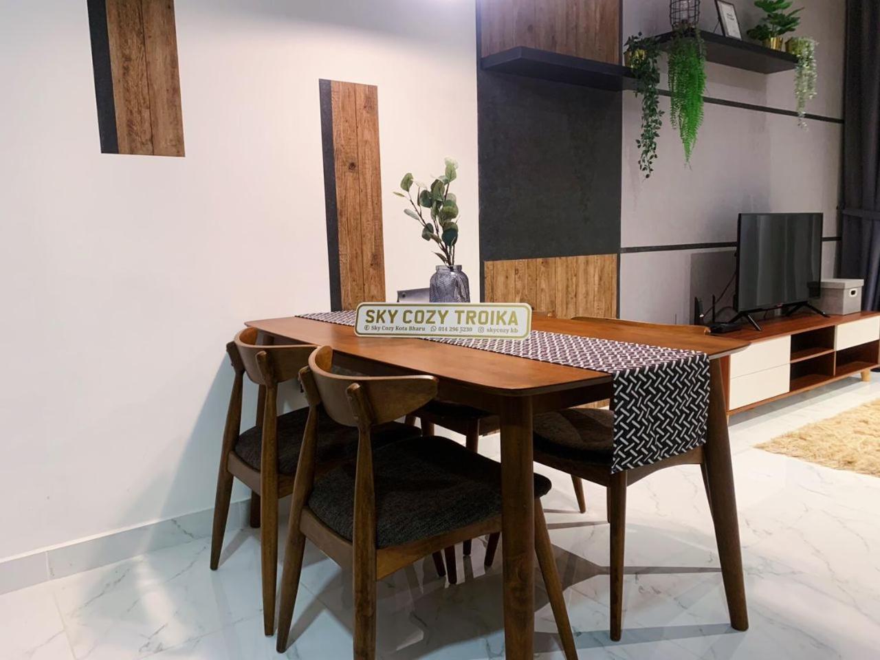 Sky Cozy Troika Residence, 1 Bedroom 4-6 Pax, 2 Bedrooms 6-8 Pax, Pool Vew, Sky & City View, Free Parking, Pool, Unlimited Wifi & Netflix Kota Bahru Luaran gambar