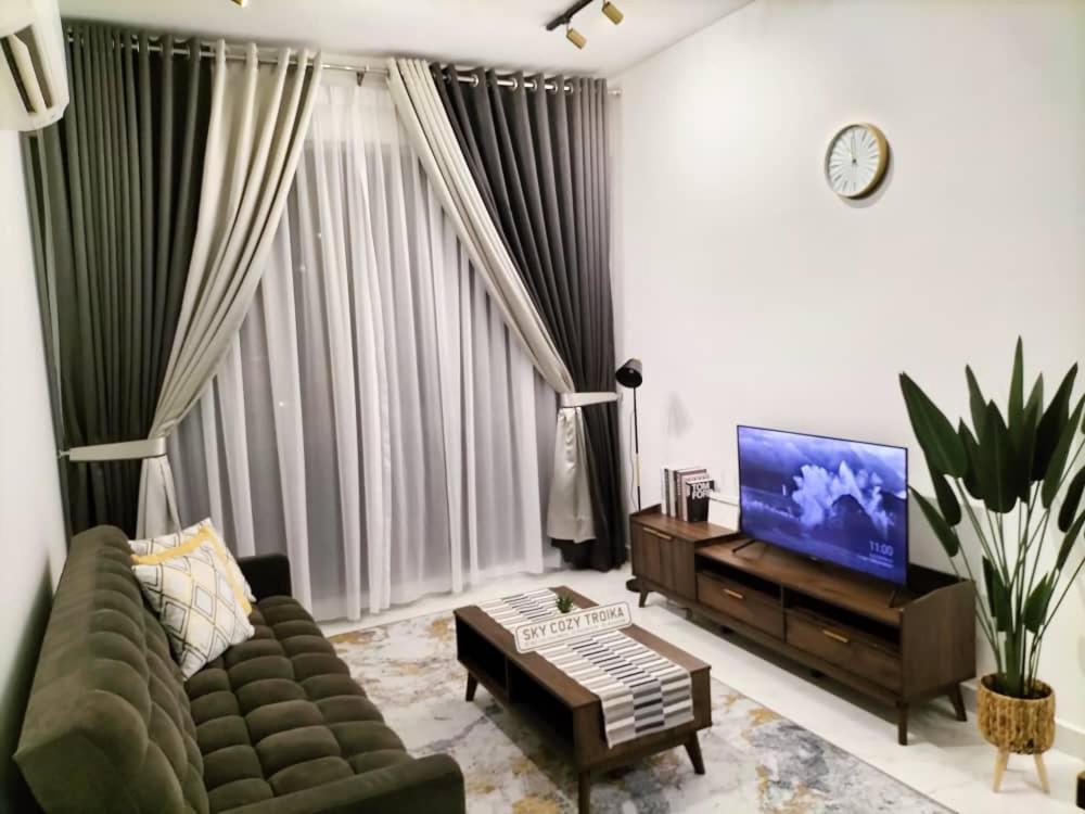 Sky Cozy Troika Residence, 1 Bedroom 4-6 Pax, 2 Bedrooms 6-8 Pax, Pool Vew, Sky & City View, Free Parking, Pool, Unlimited Wifi & Netflix Kota Bahru Luaran gambar