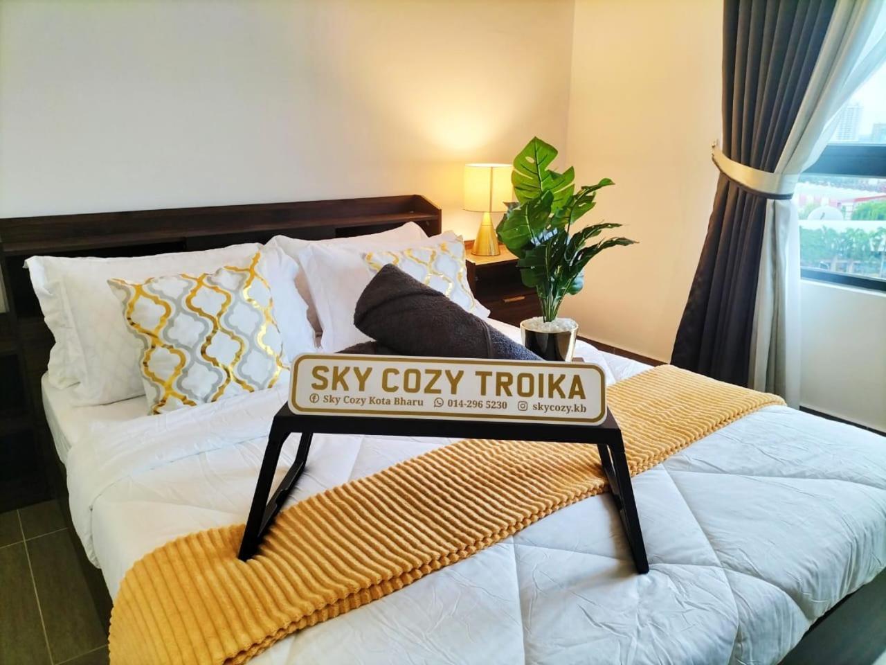 Sky Cozy Troika Residence, 1 Bedroom 4-6 Pax, 2 Bedrooms 6-8 Pax, Pool Vew, Sky & City View, Free Parking, Pool, Unlimited Wifi & Netflix Kota Bahru Luaran gambar