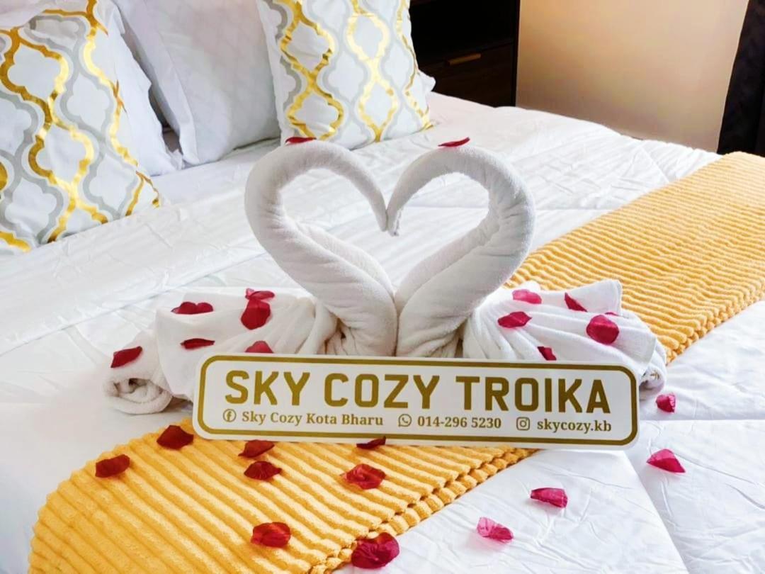 Sky Cozy Troika Residence, 1 Bedroom 4-6 Pax, 2 Bedrooms 6-8 Pax, Pool Vew, Sky & City View, Free Parking, Pool, Unlimited Wifi & Netflix Kota Bahru Luaran gambar