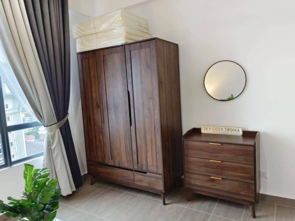 Sky Cozy Troika Residence, 1 Bedroom 4-6 Pax, 2 Bedrooms 6-8 Pax, Pool Vew, Sky & City View, Free Parking, Pool, Unlimited Wifi & Netflix Kota Bahru Luaran gambar