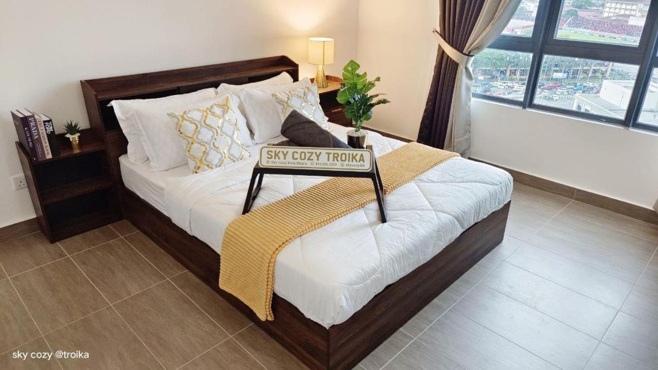 Sky Cozy Troika Residence, 1 Bedroom 4-6 Pax, 2 Bedrooms 6-8 Pax, Pool Vew, Sky & City View, Free Parking, Pool, Unlimited Wifi & Netflix Kota Bahru Luaran gambar