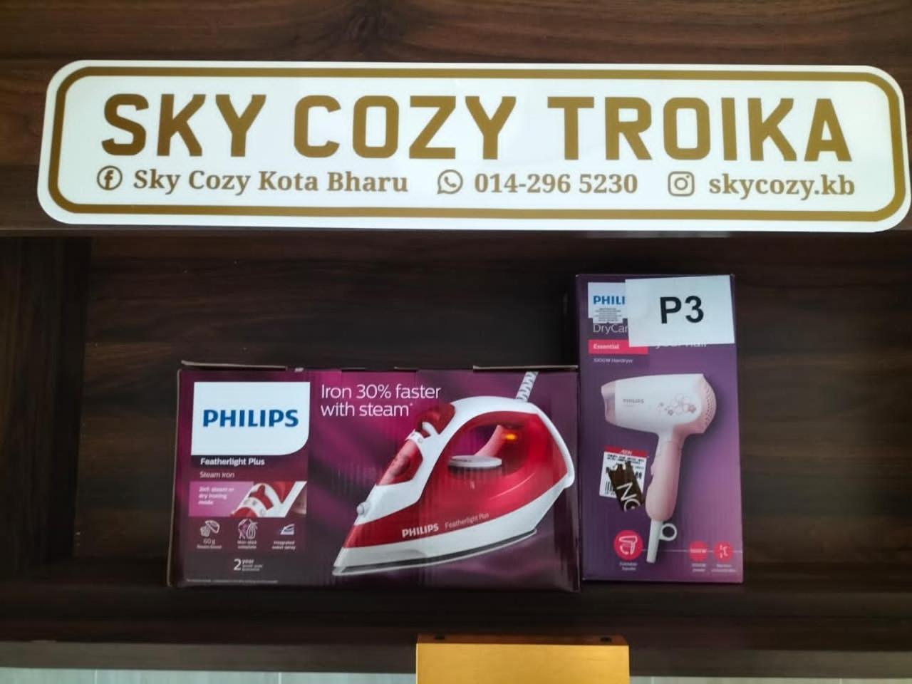 Sky Cozy Troika Residence, 1 Bedroom 4-6 Pax, 2 Bedrooms 6-8 Pax, Pool Vew, Sky & City View, Free Parking, Pool, Unlimited Wifi & Netflix Kota Bahru Luaran gambar