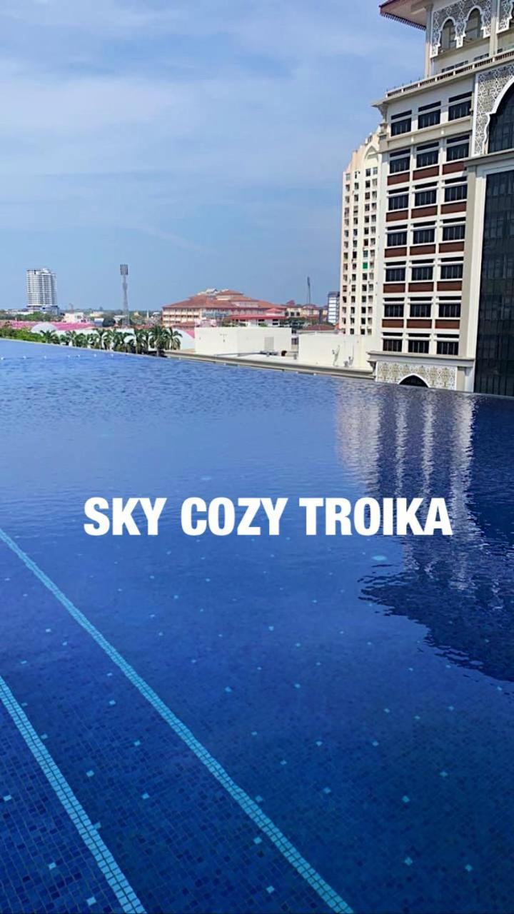 Sky Cozy Troika Residence, 1 Bedroom 4-6 Pax, 2 Bedrooms 6-8 Pax, Pool Vew, Sky & City View, Free Parking, Pool, Unlimited Wifi & Netflix Kota Bahru Luaran gambar